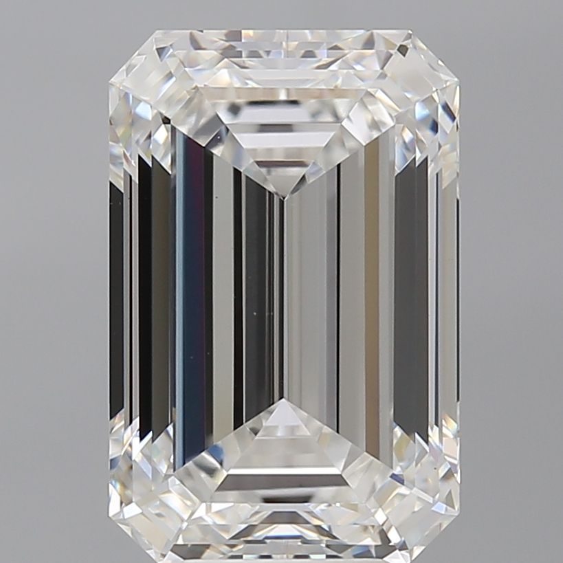 7.51 ct. emerald Lab Grown Diamond front image