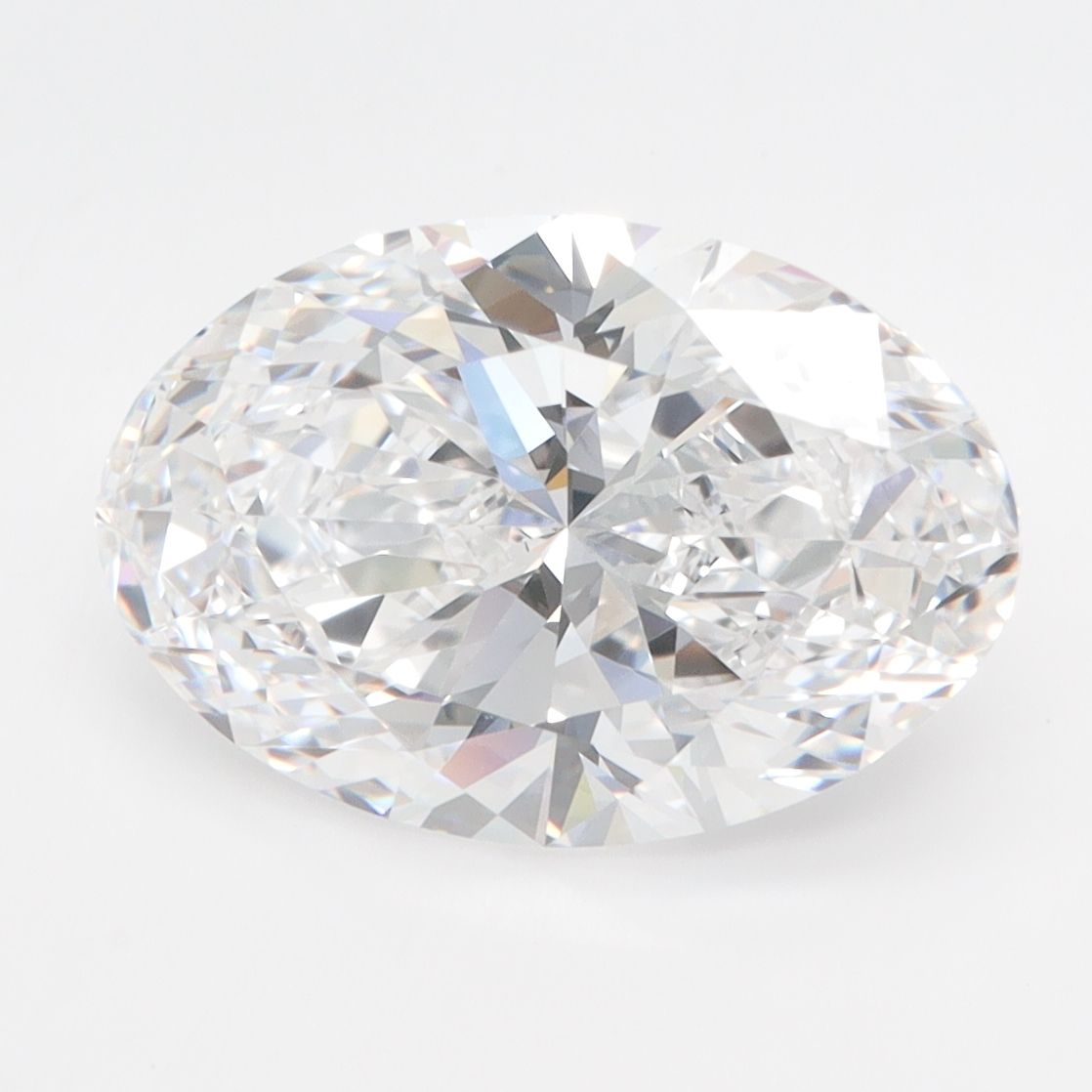 4.07 ct. oval Lab Grown Diamond front image