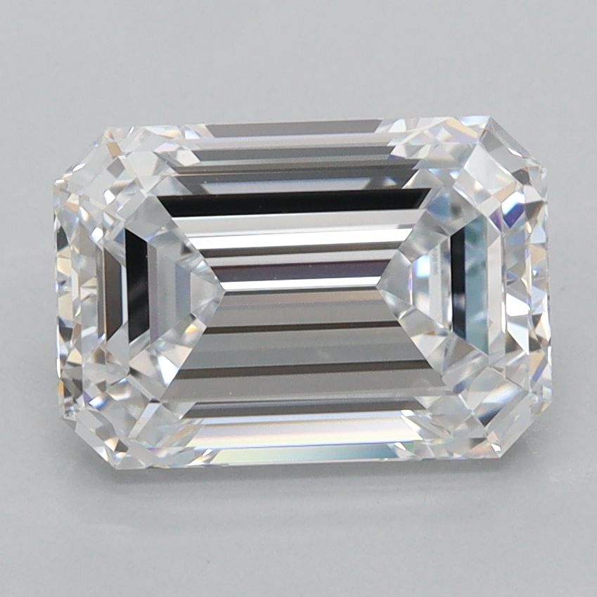 2.68 ct. emerald Lab Grown Diamond front image