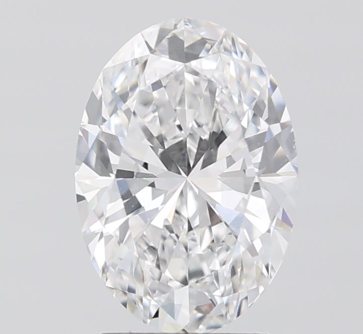 2.09 ct. oval Lab Grown Diamond front image