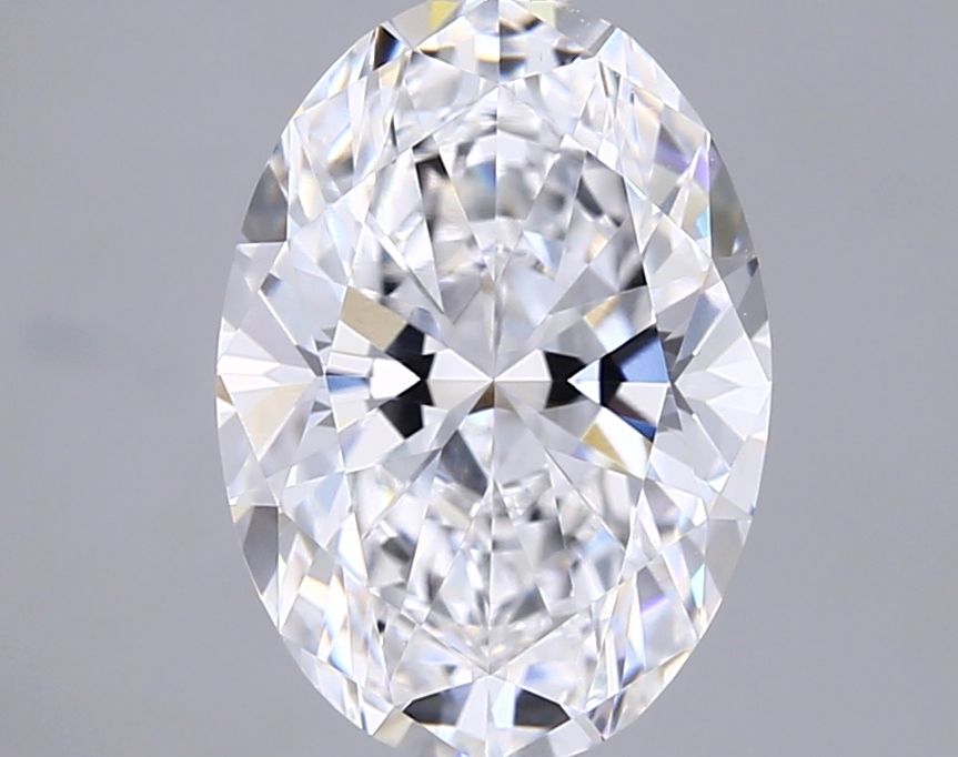 2.05 ct. oval Lab Grown Diamond front image