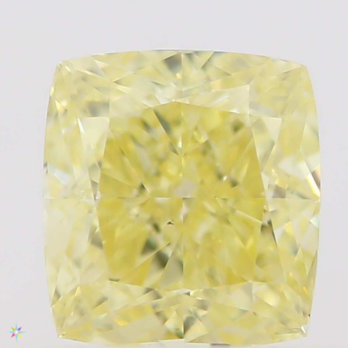 Diament 0.58 ct Fancy Yellow/VS2