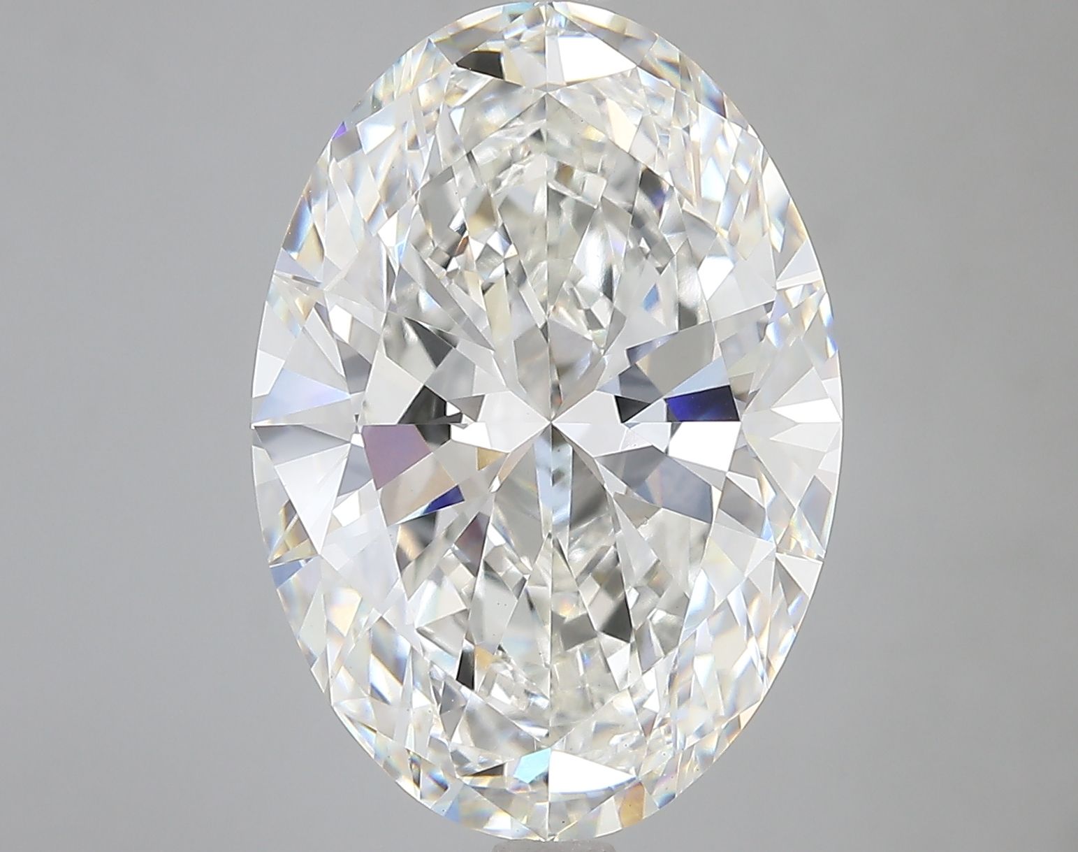 9.58 ct. oval Lab Grown Diamond front image