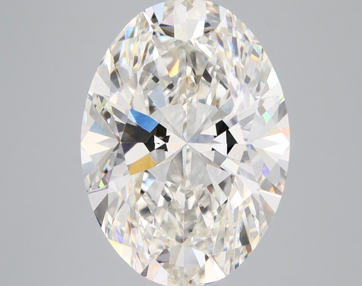 5.01 ct. oval Lab Grown Diamond front image