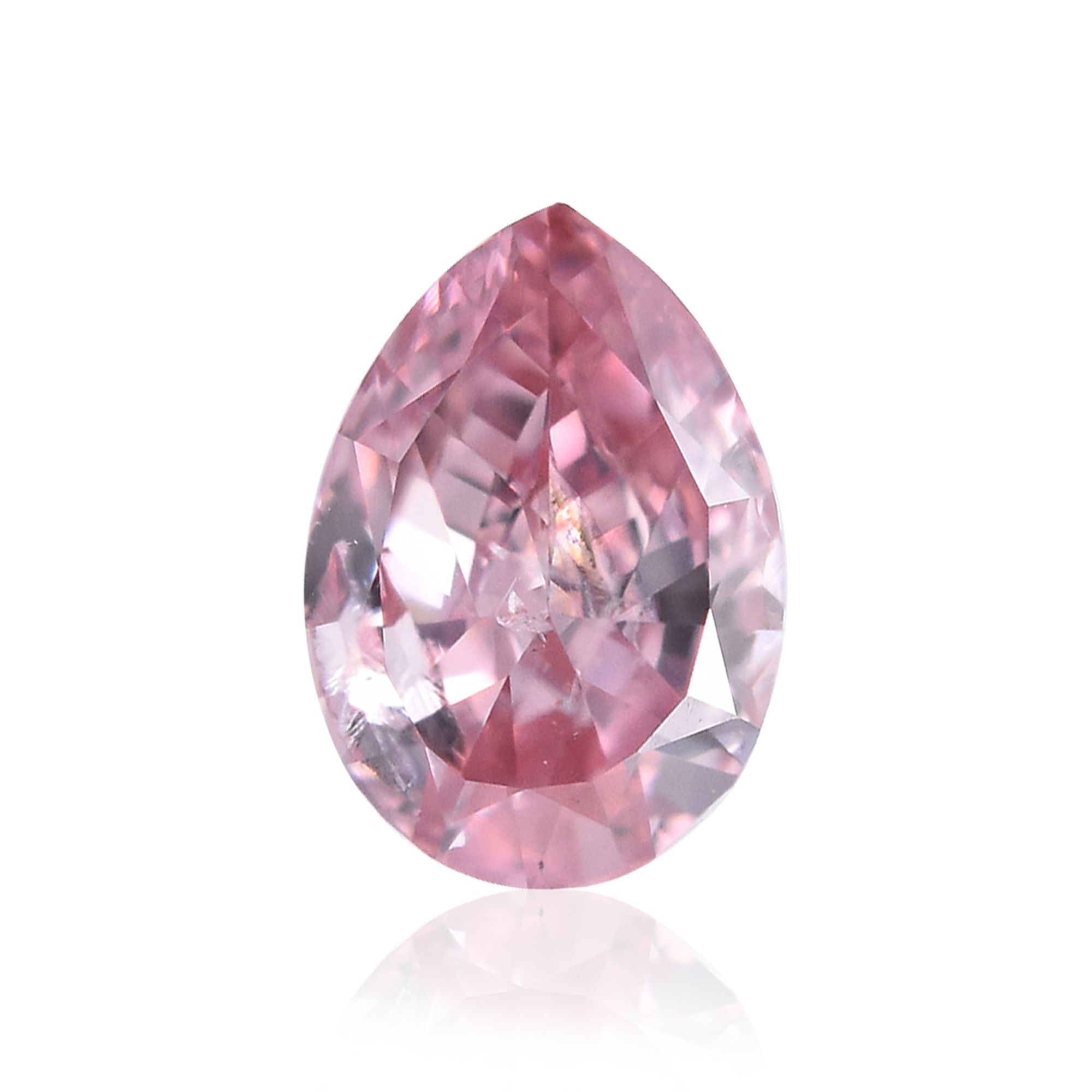 Diament 0.4 ct Fancy Intense Purplish Pink/