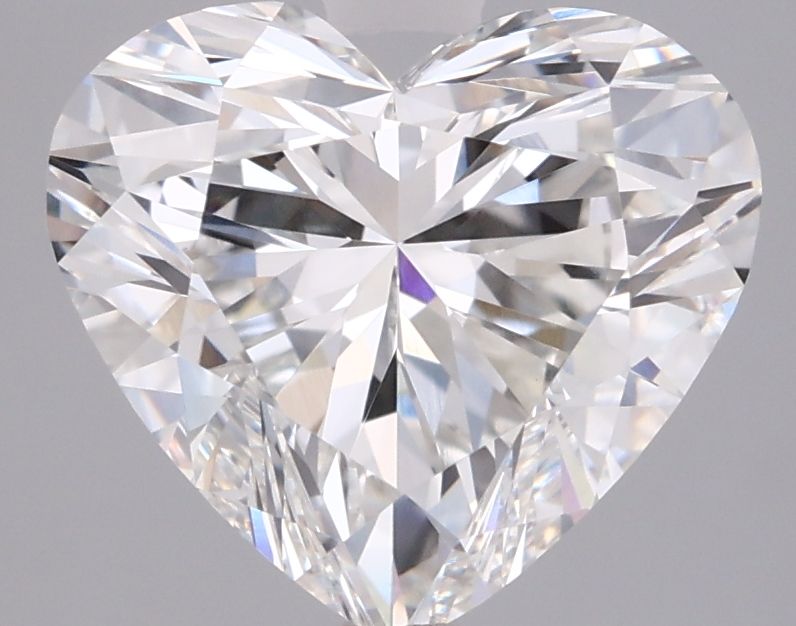 2.57 ct. heart Lab Grown Diamond front image