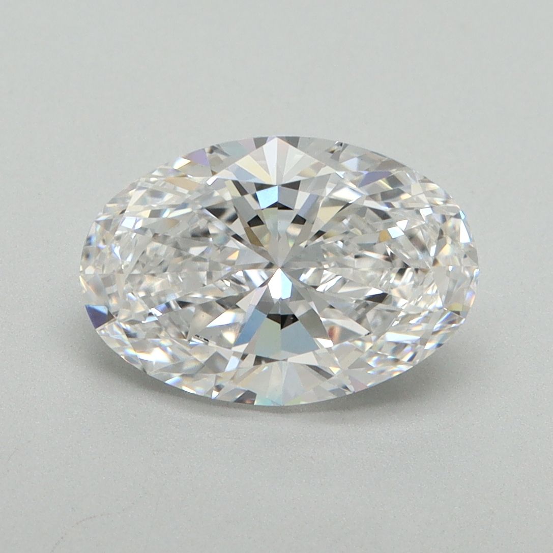 2.05 ct. oval Lab Grown Diamond front image