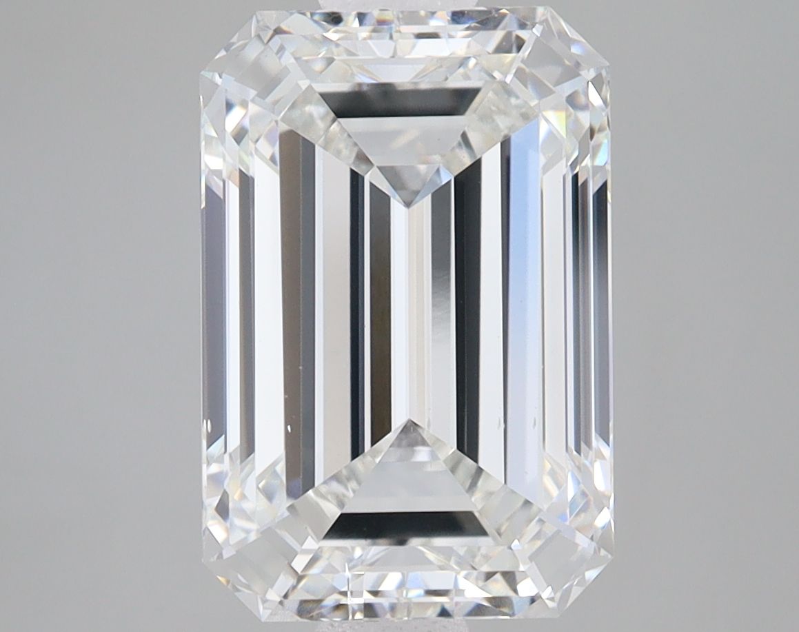 5.01 ct. emerald Lab Grown Diamond front image