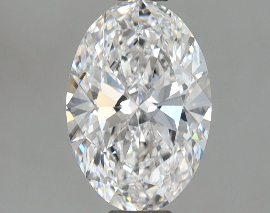 1.23 ct. oval Lab Grown Diamond front image