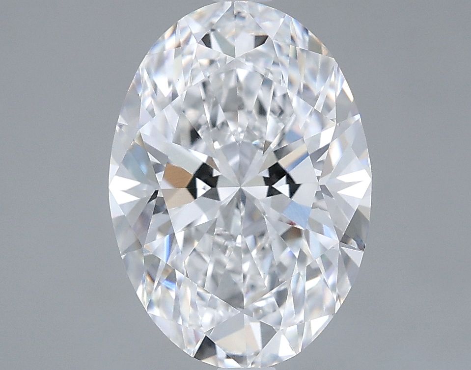 3.01 ct. oval Lab Grown Diamond front image