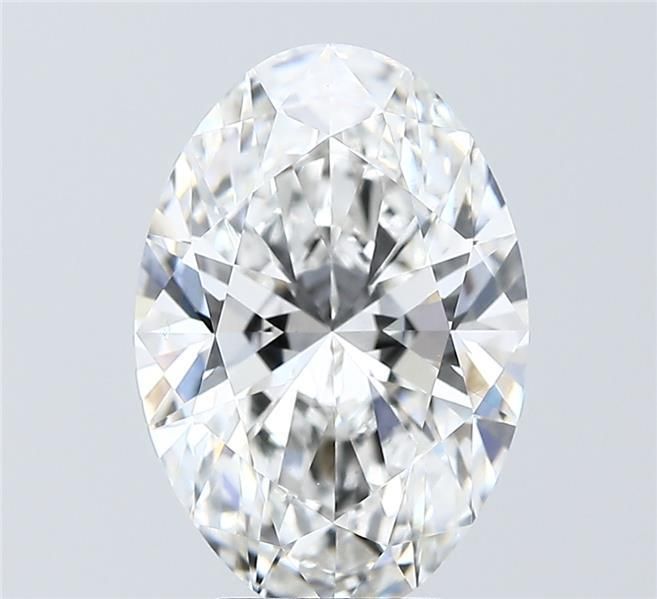 4.09 ct. oval Lab Grown Diamond front image