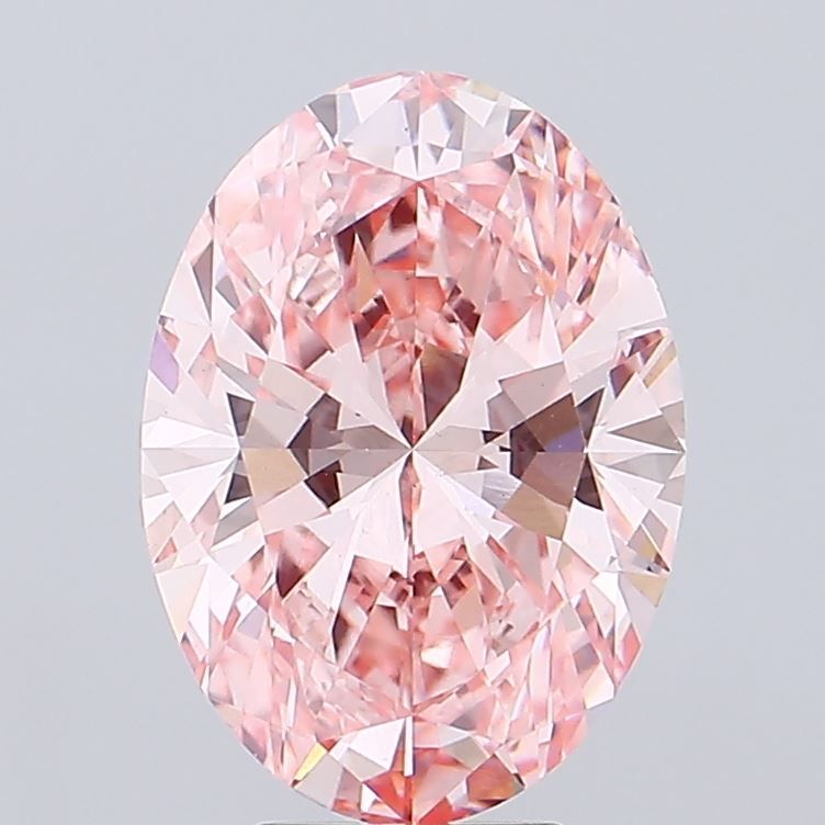 5.02 ct. oval Lab Grown Diamond front image