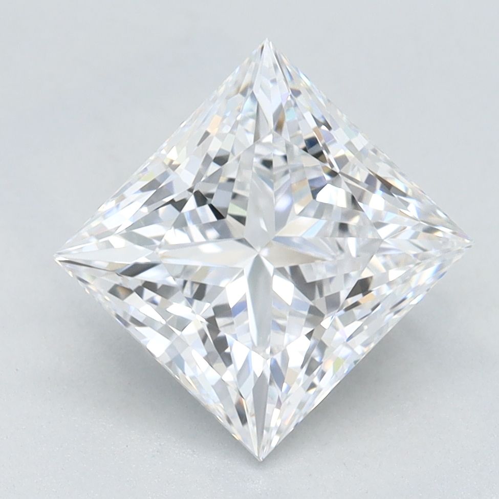 2.14 ct. princess Lab Grown Diamond front image