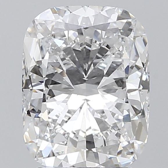 1 ct lab-grown Cushion brilliant Diamond