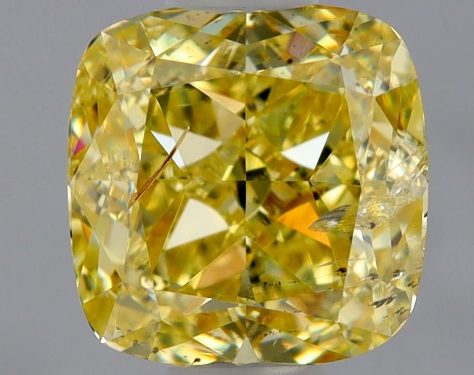 Diament 1.01 ct Fancy Yellow/I1