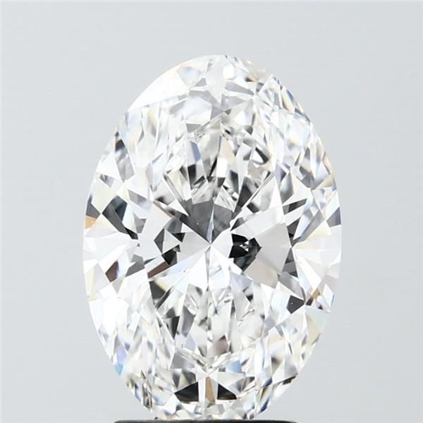 3.08 ct. oval Lab Grown Diamond front image
