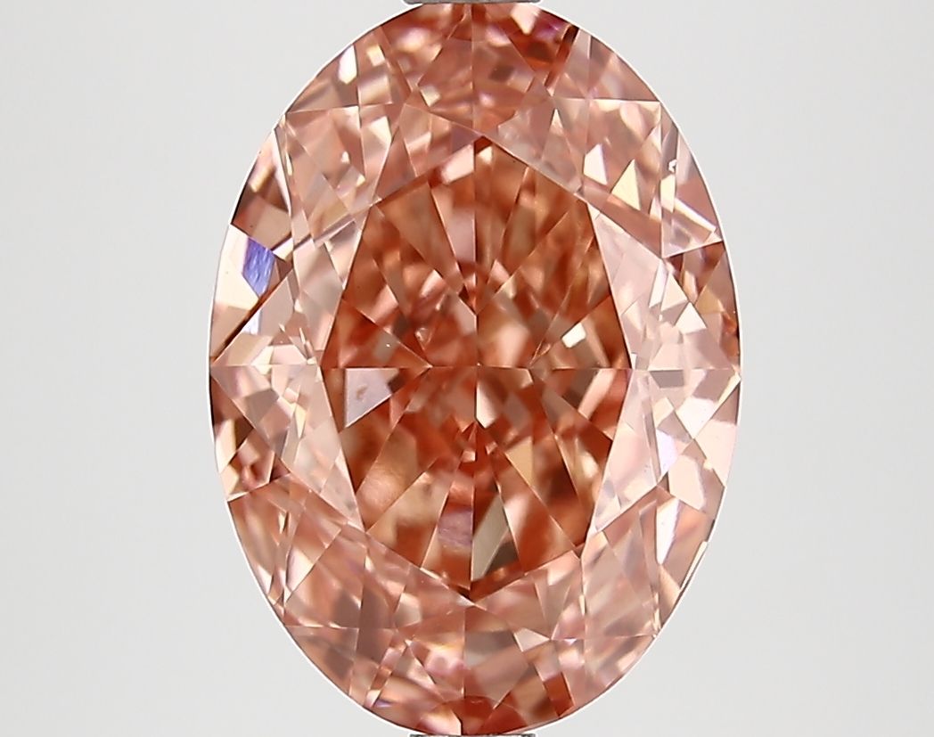 4.22 ct. oval Lab Grown Diamond front image