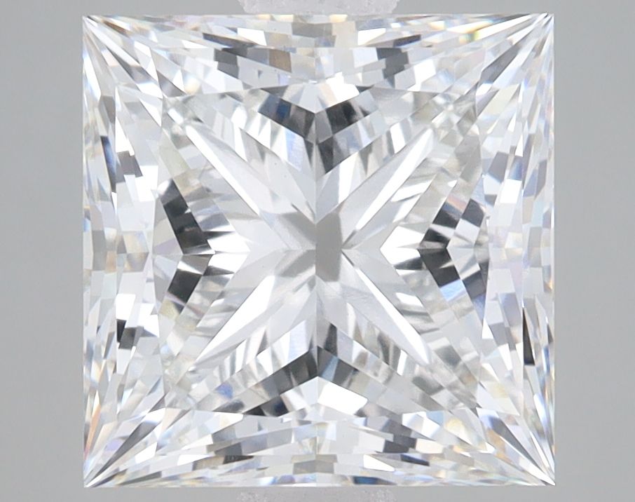 5.06 ct. princess Lab Grown Diamond front image
