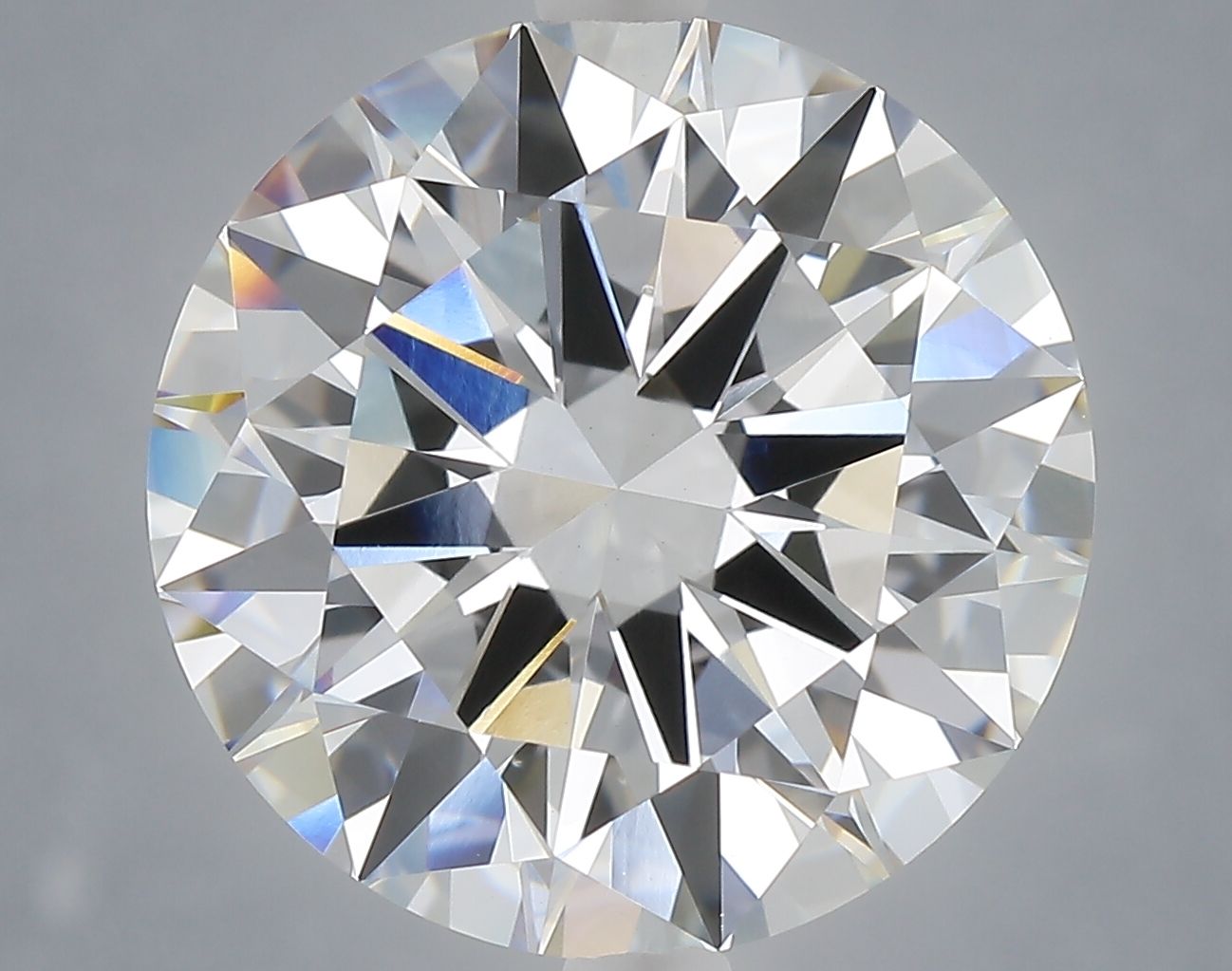6.00 ct. round Lab Grown Diamond front image