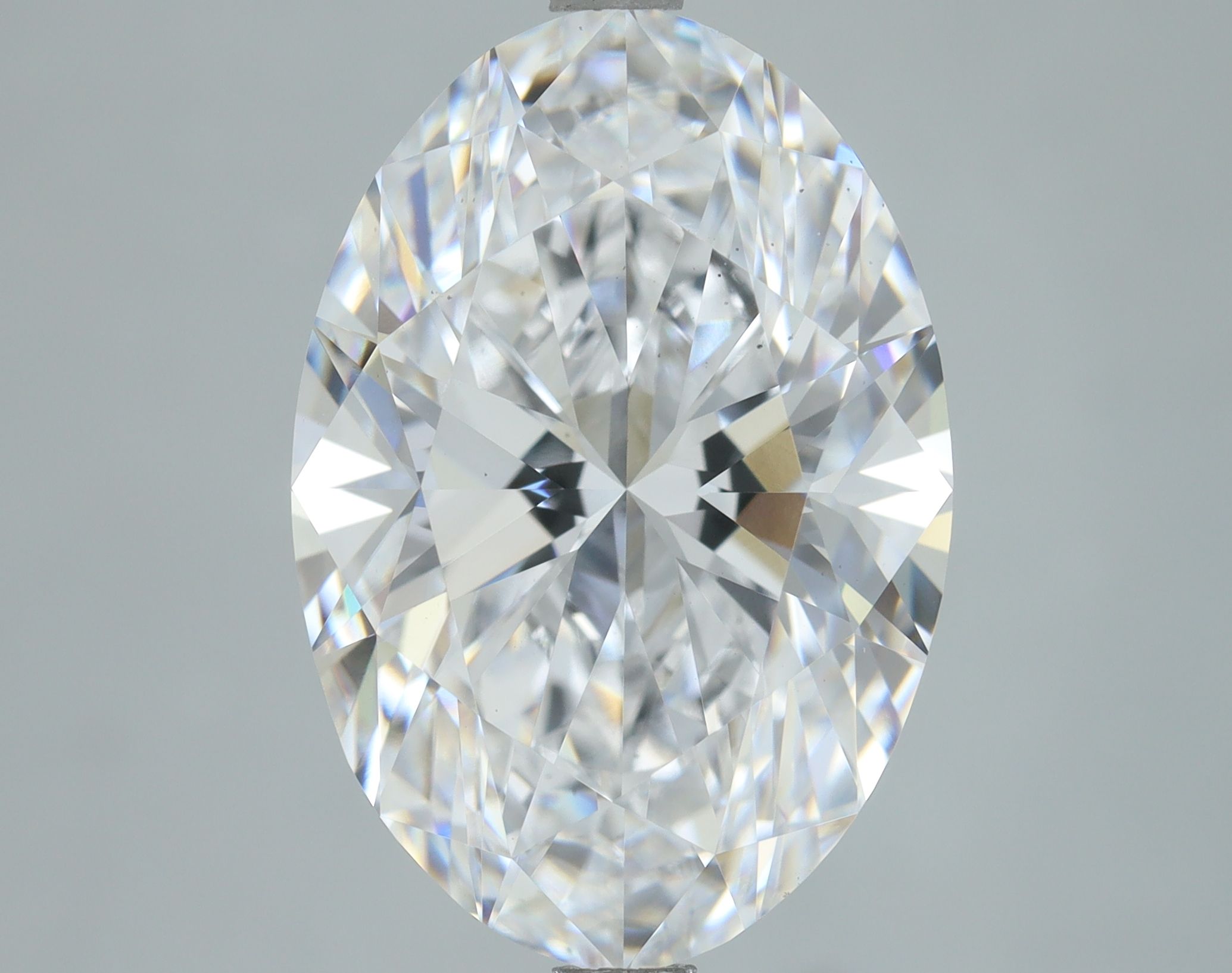 5.02 ct. oval Lab Grown Diamond front image