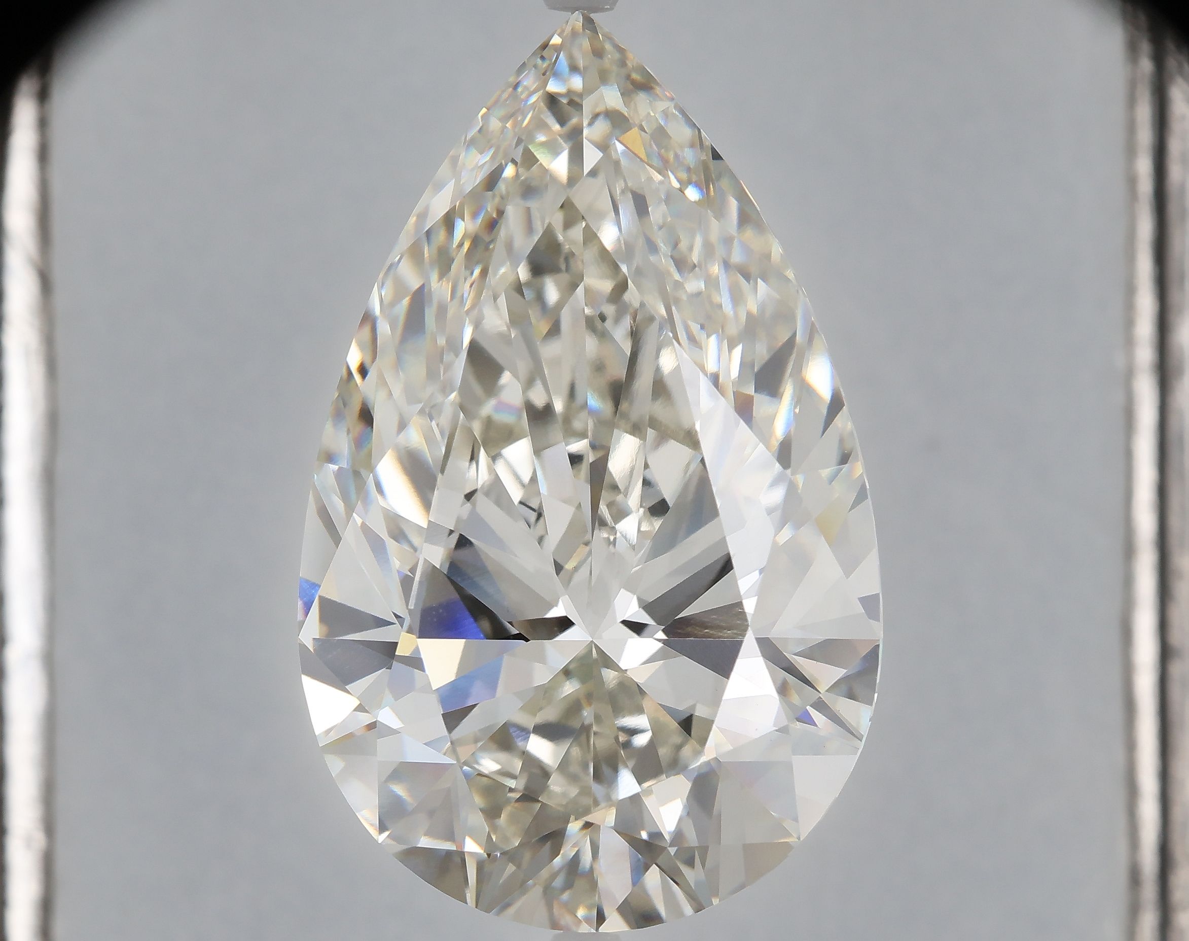 30.07 ct. pear Lab Grown Diamond front image