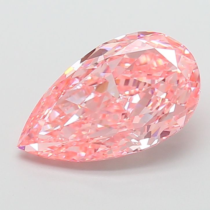 5.02 ct. pear Lab Grown Diamond front image