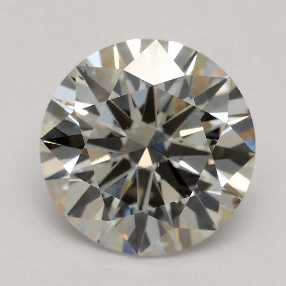 2.66 ct. round Lab Grown Diamond front image