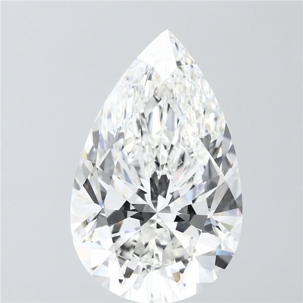 7.02 ct. pear Lab Grown Diamond front image