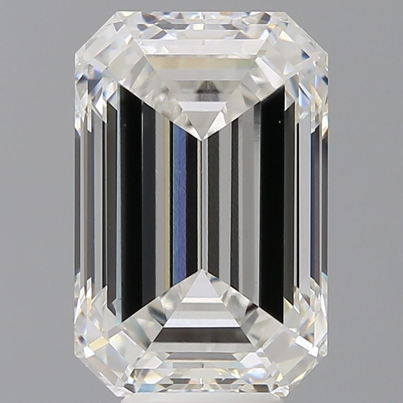 8.10 ct. emerald Lab Grown Diamond front image