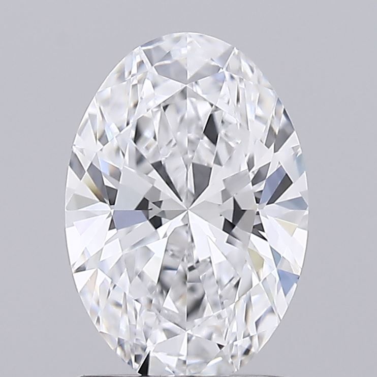 1.24 ct. oval Lab Grown Diamond front image