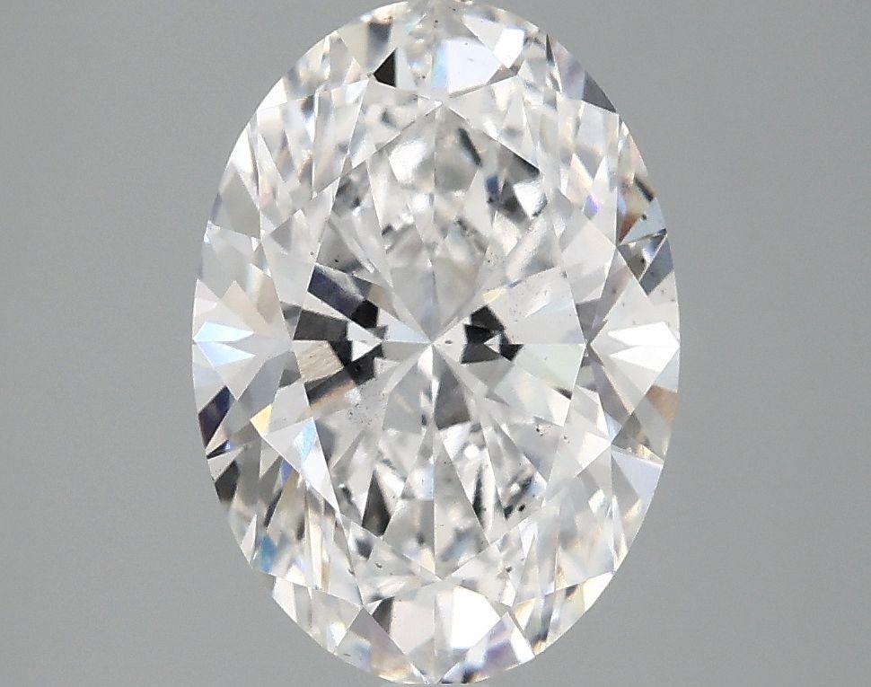 3.02 ct. oval Lab Grown Diamond front image