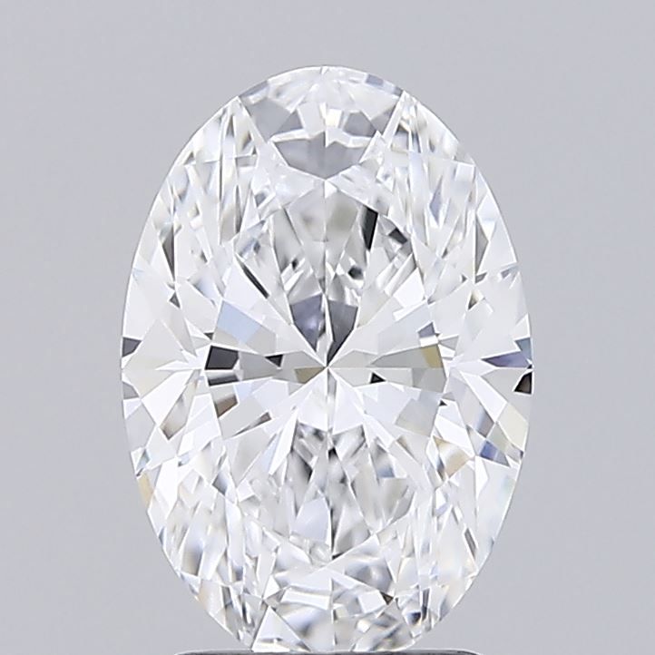 2.07 ct. oval Lab Grown Diamond front image