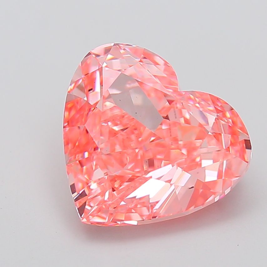 8.04 ct. heart Lab Grown Diamond front image