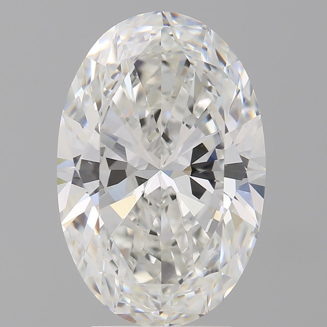 4.05 ct. oval Lab Grown Diamond front image