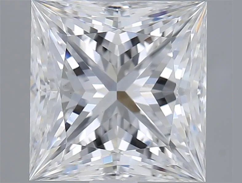 2.71 ct. princess Lab Grown Diamond front image