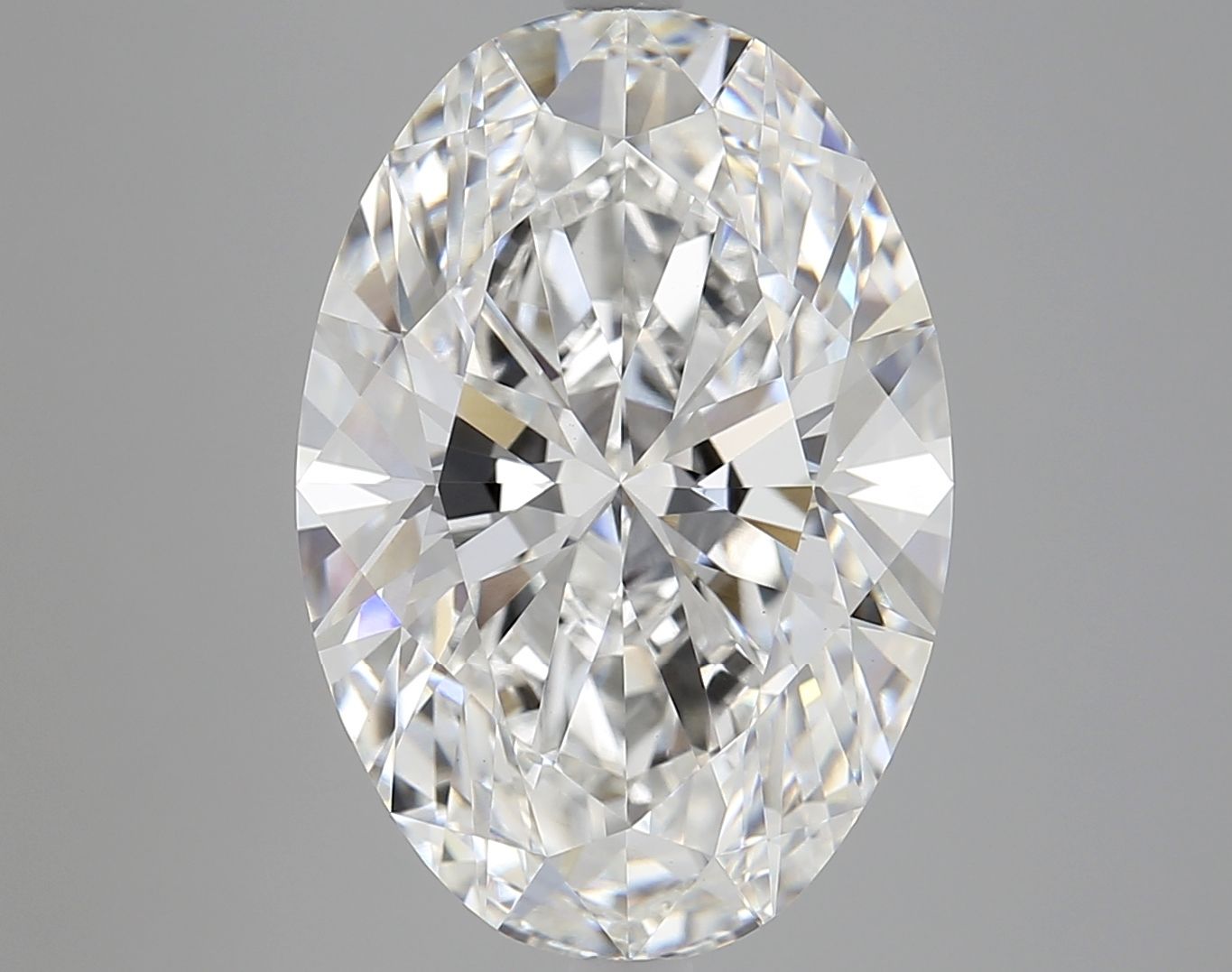 8.02 ct. oval Lab Grown Diamond front image