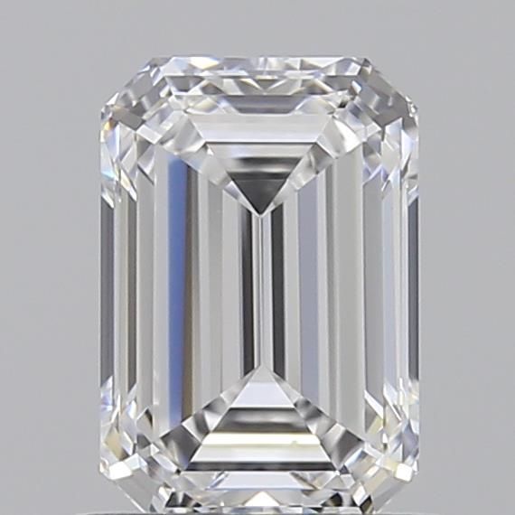 0.85 ct. emerald Lab Grown Diamond front image