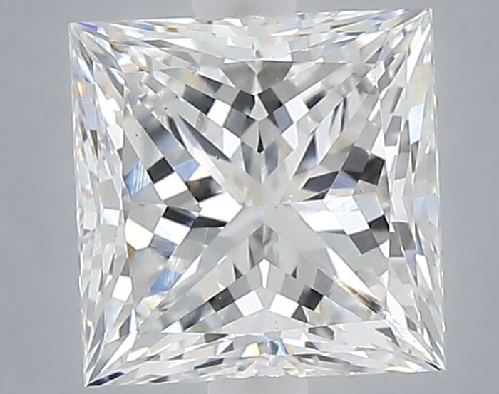 2.56 ct. princess Lab Grown Diamond front image