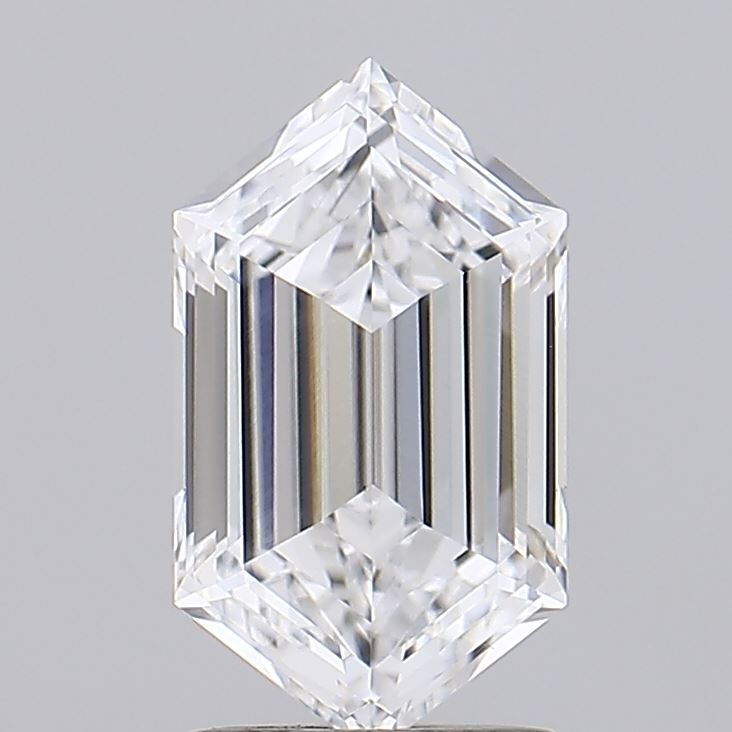 1.57 ct lab-grown Hexagonal Diamond