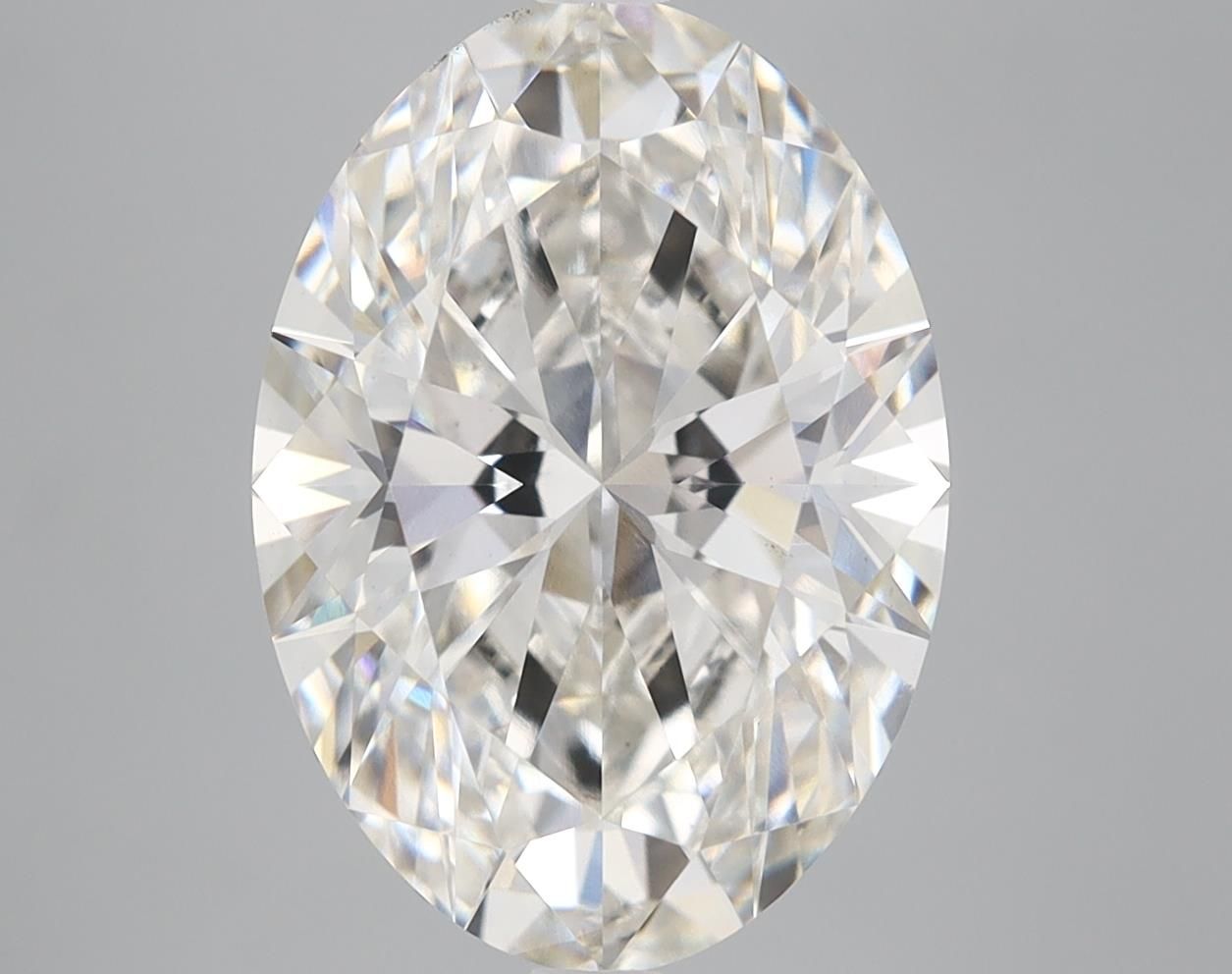5.16 ct. oval Lab Grown Diamond front image