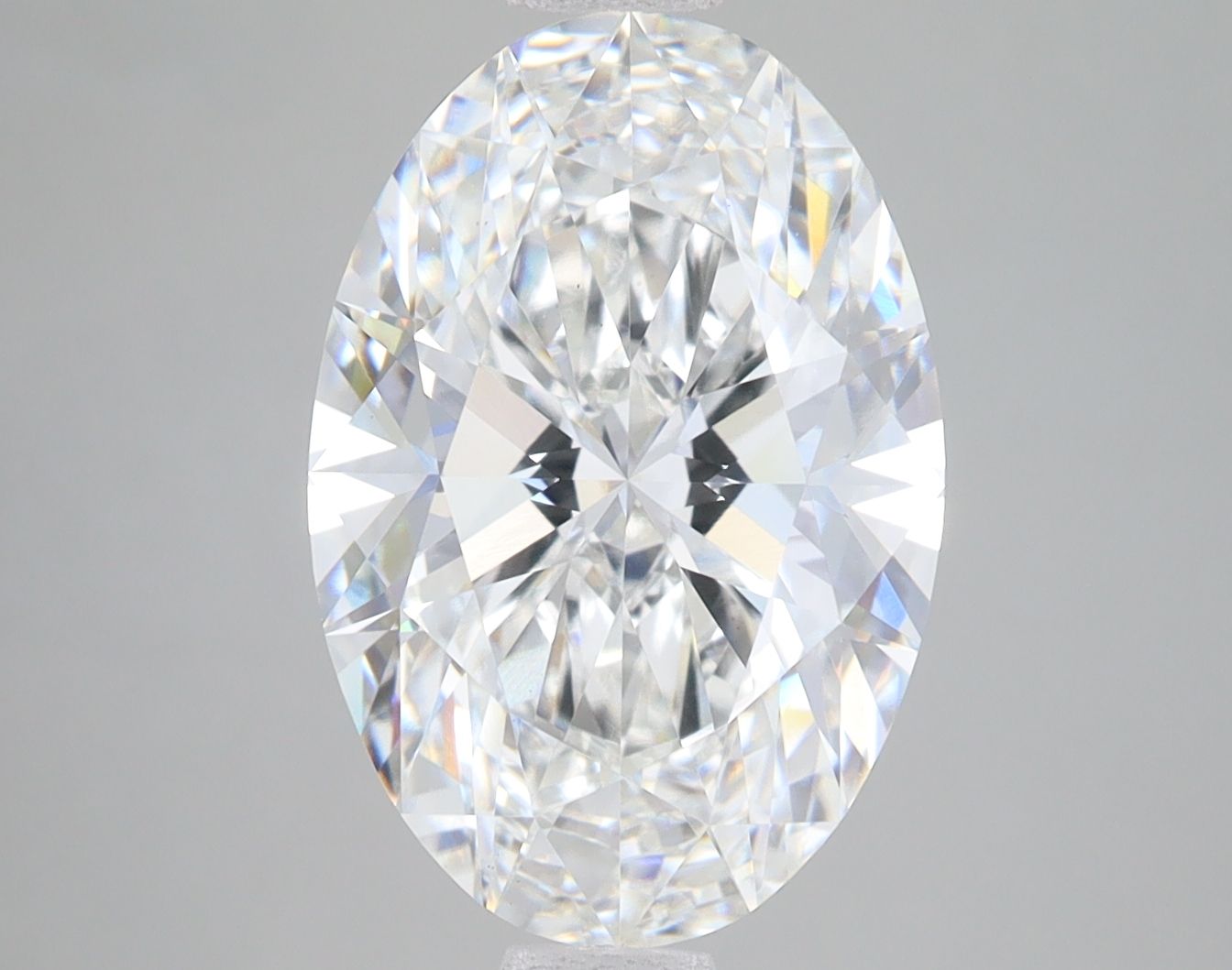 5.08 ct. oval Lab Grown Diamond front image