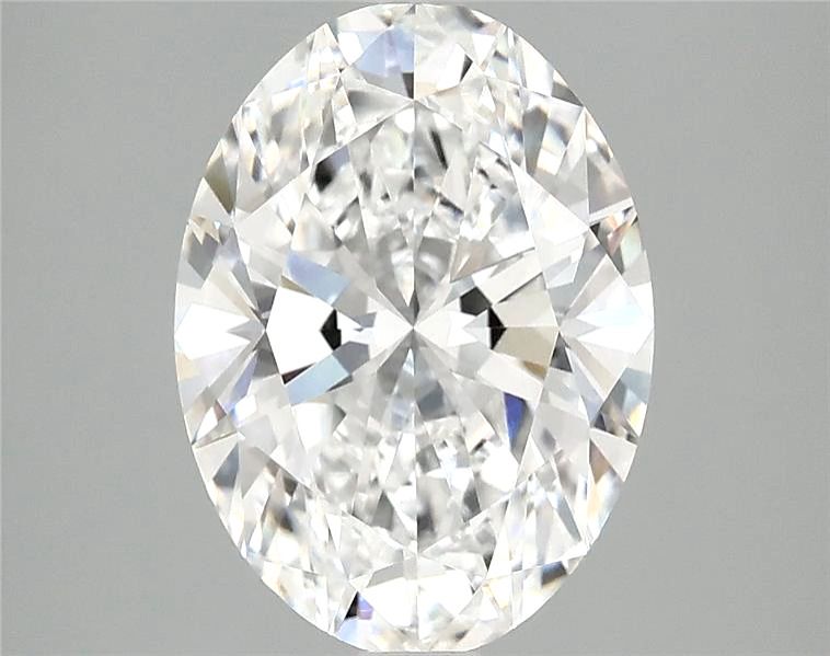 4.10 ct. oval Lab Grown Diamond front image