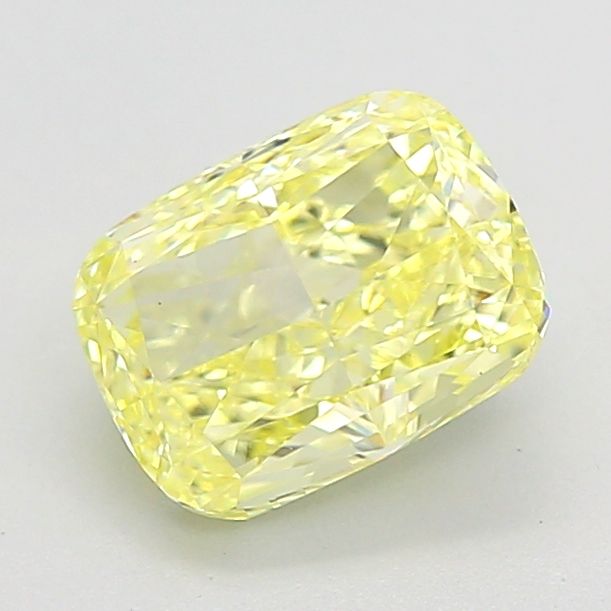 1.5 CT Fancy Yellow CUSHION MODIFIED