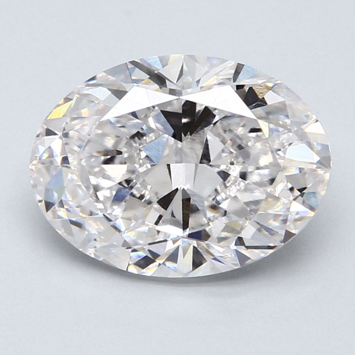 5.03 ct. oval Lab Grown Diamond front image