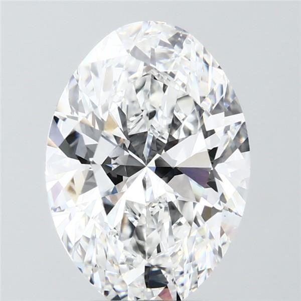 4.09 ct. oval Lab Grown Diamond front image