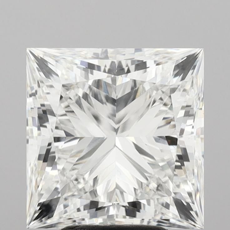 5.24 ct. princess Lab Grown Diamond front image
