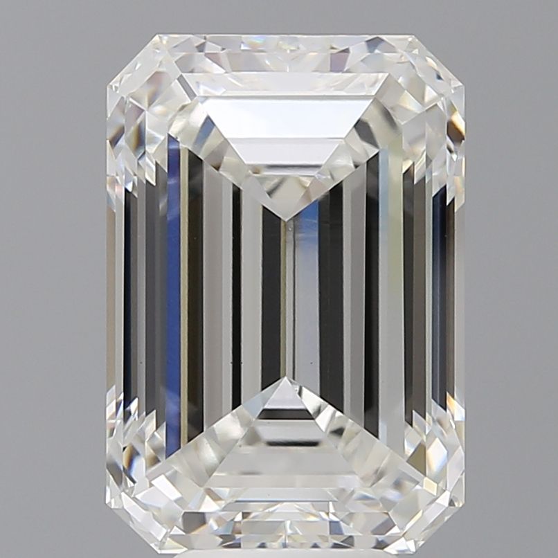 7.52 ct. emerald Lab Grown Diamond front image