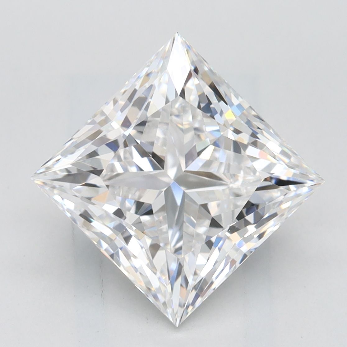 3.22 ct. princess Lab Grown Diamond front image
