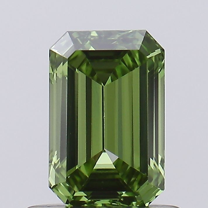 0.66 ct. emerald Lab Grown Diamond front image