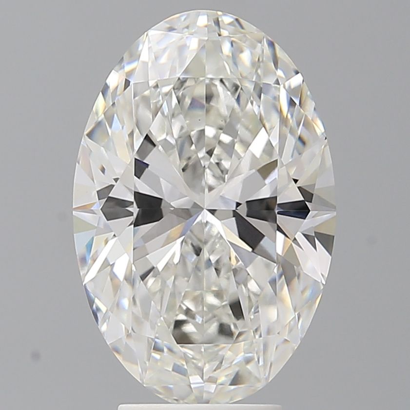 5.05 ct. oval Lab Grown Diamond front image
